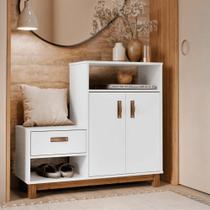 Sapateira Multiuso Omaha branco