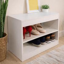Sapateira multiuso organizador e prateleira de sapatos mdf