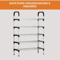 Sapateira Multiuso organizadora vertical 5 Prateleiras e 4 Prateleiras porta Sapatos, Brinquedos e Acessórios. Sapateira Multiuso organizadora vertical 5 Prateleiras e 4 Prateleiras porta Sapatos, Brinquedos e Acessórios.