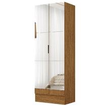 Sapateira Multiuso Premium 2 Portas com Espelho Carioca Cor Freijó Sapateira Multiuso Premium 2 Portas com Espelho Carioca Cor Freijó