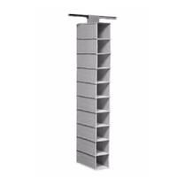 Sapateira multiuso vertical com 10 divisórias closet luxo