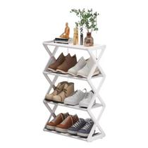 Sapateira Multiuso Vertical Desmontável Organizador para Sapatos 8 Pares