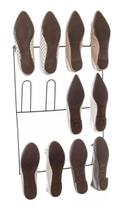 Sapateira Organizador de Parede Porta 6 pares Sapatos Metaltru