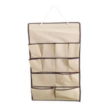 Sapateira organizador porta parede vertical sapatos acessórios 12 nichos flexivel divisorias grande