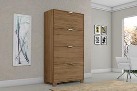 Sapateira Organizadora Basculante 4 Portas Berlim Madeirado Sapateira Organizadora Basculante 4 Portas Berlim Madeirado