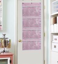 Sapateira Organizadora de Porta 8 Pares Prática Multiuso Vertical Rosa Sapateira Organizadora de Porta 8 Pares Prática Multiuso Vertical Rosa