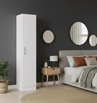 Sapateira Organizadora Londres com 1 Porta Menu Móveis Branco Sapateira Organizadora Londres com 1 Porta Menu Móveis Branco