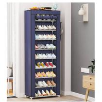 Sapateira Organizadora Multiuso Prateleira Vertical 10 Andares Fechado Sapateira Organizadora Multiuso Prateleira Vertical 10 Andares Fechado