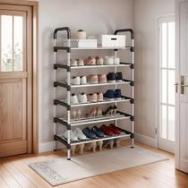 Sapateira Organizadora Vertical Multiuso 7 Andares 1,33 metros Altura - B-max Sapateira Organizadora Vertical Multiuso 7 Andares 1,33 metros Altura - B-max