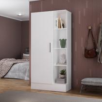 Sapateira para Quarto 1 Porta 7 Prateleiras Espresso Móveis Branco Sapateira para Quarto 1 Porta 7 Prateleiras Espresso Móveis Branco