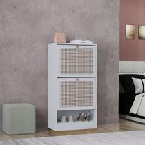 Sapateira para Quarto Basculante 2 Portas 1 Nicho Tropical