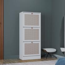Sapateira para Quarto Basculante 3 Portas Tropical