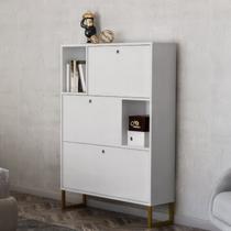 Sapateira para Quarto com Nichos Florença