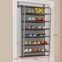 Sapateira Porta E Parede Em Inox Luxo 6 Prateleiras 36 Calcados Organizador Vertical 18 Pares Sapateira Porta E Parede Em Inox Luxo 6 Prateleiras 36 Calcados Organizador Vertical 18 Pares