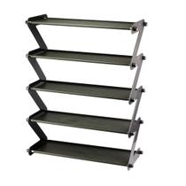 Sapateira Prateleira Multiuso Organizador Cinza/Marrom 48x19x60cm - Tok De Casa