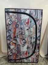 Sapateira Pratica Grande Casal Quarto Zíper