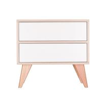 Sapateira Retrô com Portas Vicenza Carvalho e Branco 60 x 40cm Sapateira Retrô com Portas Vicenza Carvalho e Branco 60 x 40cm