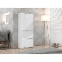 Sapateira Safira 4 Portas Branco Sapateira Safira 4 Portas Branco