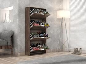 Sapateira Safira Chocolate 4 Gavetas Sapateira Safira Chocolate 4 Gavetas