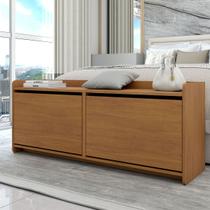 Sapateira Shoes 2 Portas Cedro - Panorama Móveis Sapateira Shoes 2 Portas Cedro - Panorama Móveis