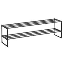 Sapateira SONGMICS 2-Tier Metal Storage 15-18 pares preta Sapateira SONGMICS 2-Tier Metal Storage 15-18 pares preta
