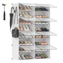 Sapateira SONGMICS 8 Cubes, organizador de sapatos, 32 pares, branco