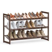 Sapateira SONGMICS de metal de 3 camadas 31x74x63 cm empilhável Sapateira SONGMICS de metal de 3 camadas 31x74x63 cm empilhável