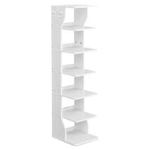 Sapateira VASAGLE 7 camadas vertical estreita branca ULBS200T14