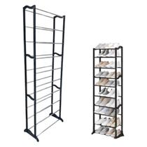 Sapateira Vertical 10 Andares De Prateleira 50Cmx16Cmx139Cm