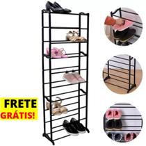 Sapateira Vertical de 10 Andares Prateleira Organizadora