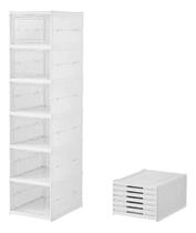 Sapateira Vertical Empilhável Caixa Sapato Tênis 6 Andares