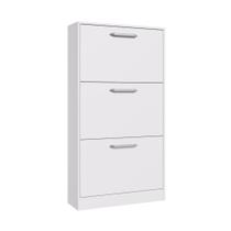 Sapateira Vertical Organizadora 3 Portas 3 Prateleiras 16 Pares RP1300 70cm Decibal