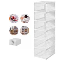 Sapateira Vertical Organizadora Dobrável Modular 6 Andares