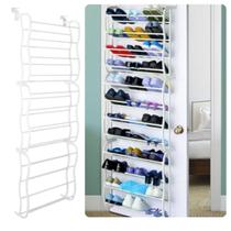 Sapateira Vertical Parede E Porta Pendurar Suporte Sapatos 36 Pares