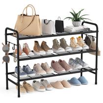 Sapateira VILICK de Metal com 3 Níveis 84x28x58 cm