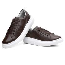 Sapatênis Bernatoni México Couro Masculino Casual Dia a Dia Sapatênis Bernatoni México Couro Masculino Casual Dia a Dia