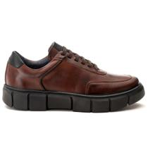 Sapatênis Casual de Couro De Luxo Premium Confortável