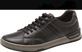 Sapatênis Casual Democrata Shift Confortavel Tenis Em Couro