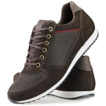 Sapatenis Casual Dhl Florense Masculino Marrom