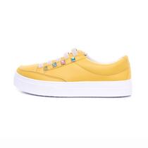 Sapatênis Casual Feminino Izabela Araújo - 412 - Amarelo