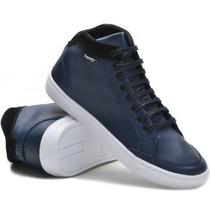 Sapatênis Casual Forms Masculino Cano Alto - Marinho Sapatênis Casual Forms Masculino Cano Alto - Marinho