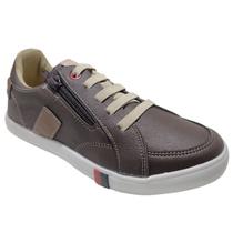 Sapatênis Casual Infantil Meninos Confort com Zíper Sames 1387