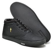 Sapatênis Casual Masculino Cano Baixo Polo Blu em Lona Leve e Confortável do 37 ao 46