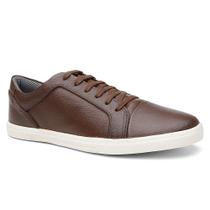 Sapatenis Casual Masculino Centuria Couro Caramelo