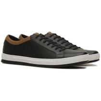 Sapatenis Casual Masculino Couro com Perfuros Cadarço Elástico Free Way Moon - FREEWAY