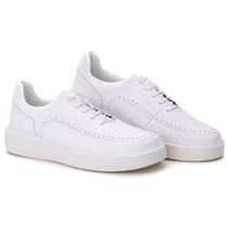Sapatênis Casual Masculino Couro Comfort