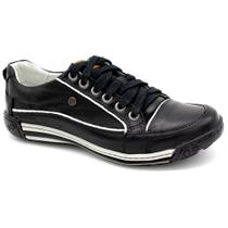 Sapatênis Casual Masculino Couro Palmilha Gel Conforto Sapatênis Casual Masculino Couro Palmilha Gel Conforto
