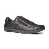 Sapatênis Casual Masculino Preto Calca Fácil Pegada