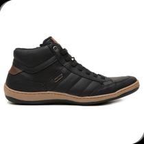 Sapatênis Casual Masculino Rovetto Sintético Com Zíper Lateral