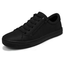 Sapatenis Casual Masculino Tenis Preto